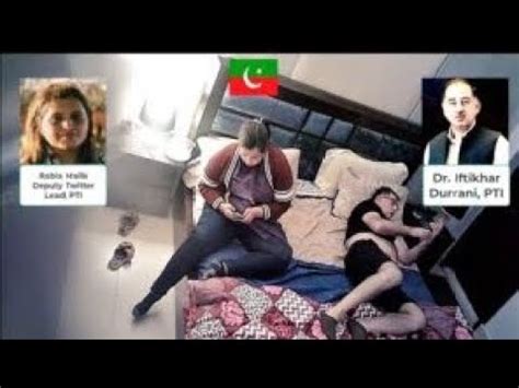 Dr Iftikhar Durrani Leaked Rabia Malik Pti Viral Video Scandal